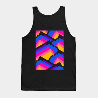 Vibrant pattern peaks Tank Top